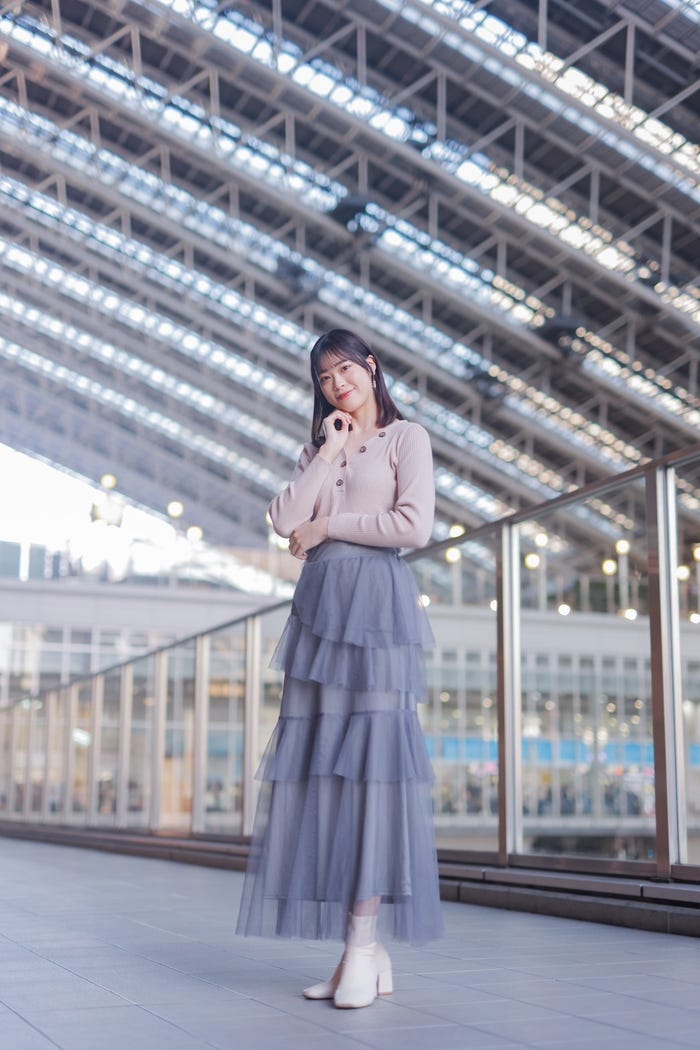 朱音「熱中していることは『被写体活動』?」(提供写真)