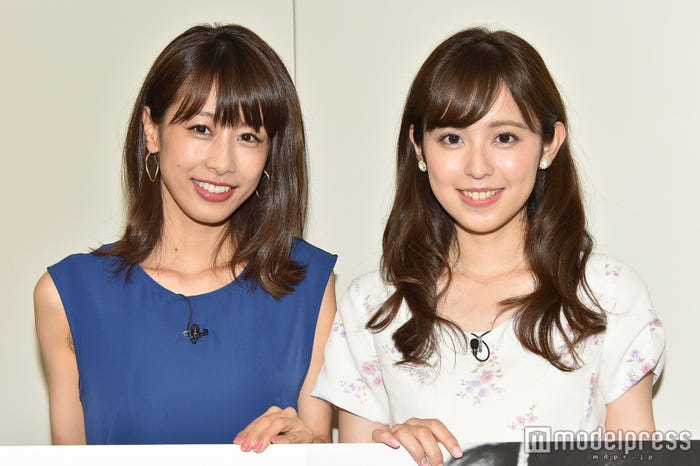 加藤綾子、久慈暁子(C)モデルプレス