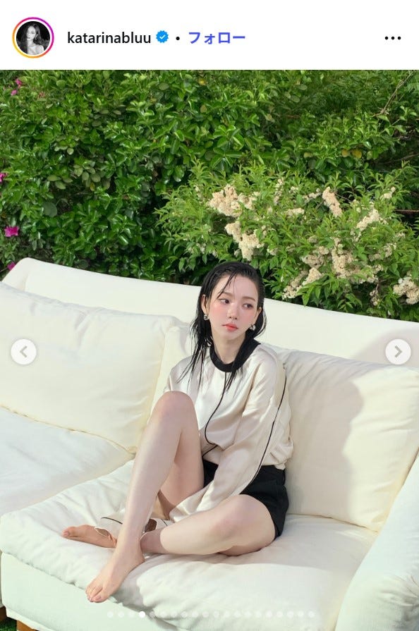 カリナ公式Instagramより