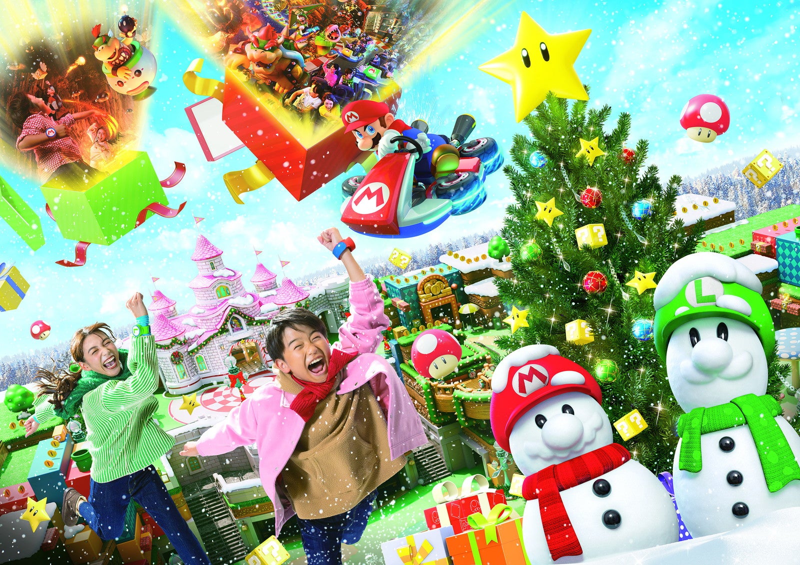 USJ、Xmasイベント「NO LIMIT！クリスマス 2023」11月21日スタート “4