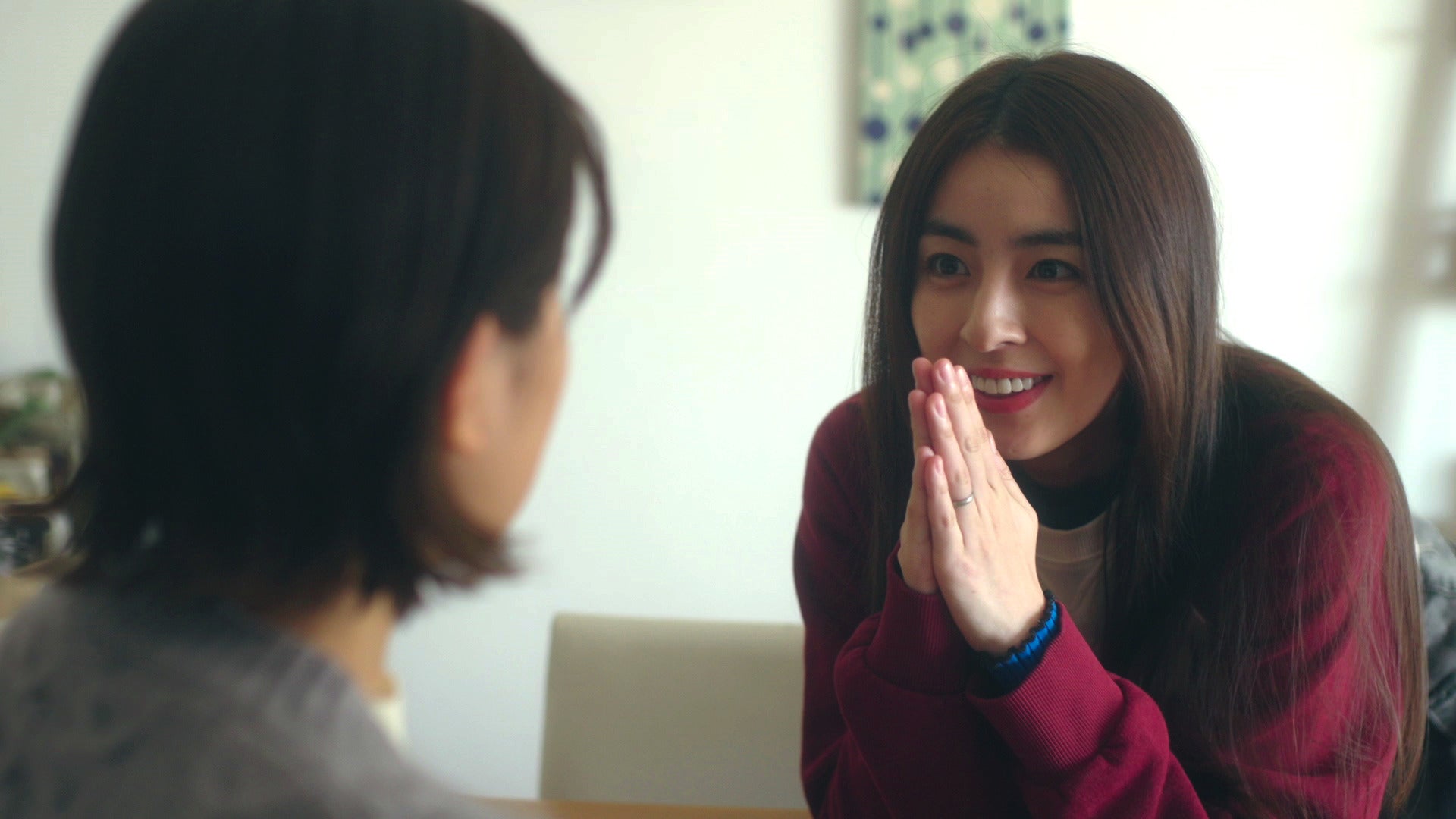 柳ゆり菜／「夫婦円満レシピ～それでも夫を愛している～」第7話より（C）「夫婦円満レシピ～交換しない？一晩だけ～」製作委員会