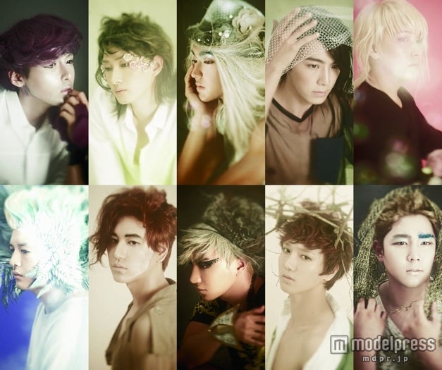 SUPER JUNIOR、新作ジャケット解禁　豪華特大パネル仕様も