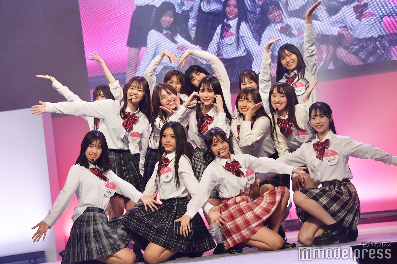 「女子高生ミスコン2022」ファイナル審査の様子（C）モデルプレス