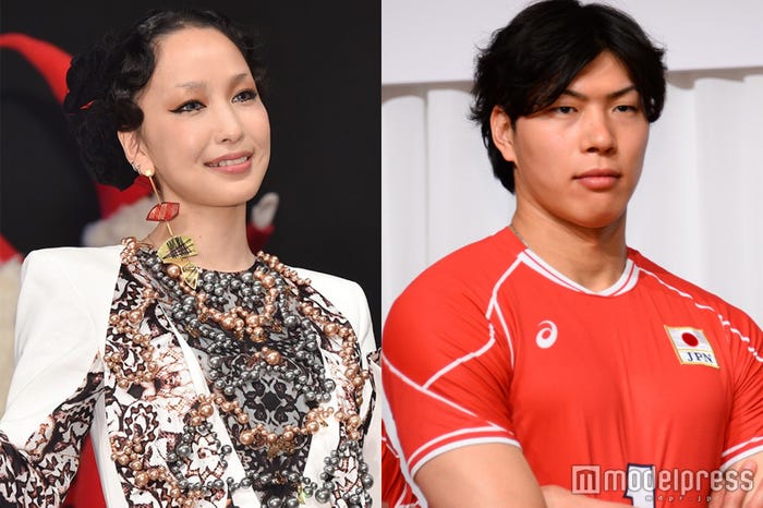 中島美嘉、清水邦広選手 (C)モデルプレス