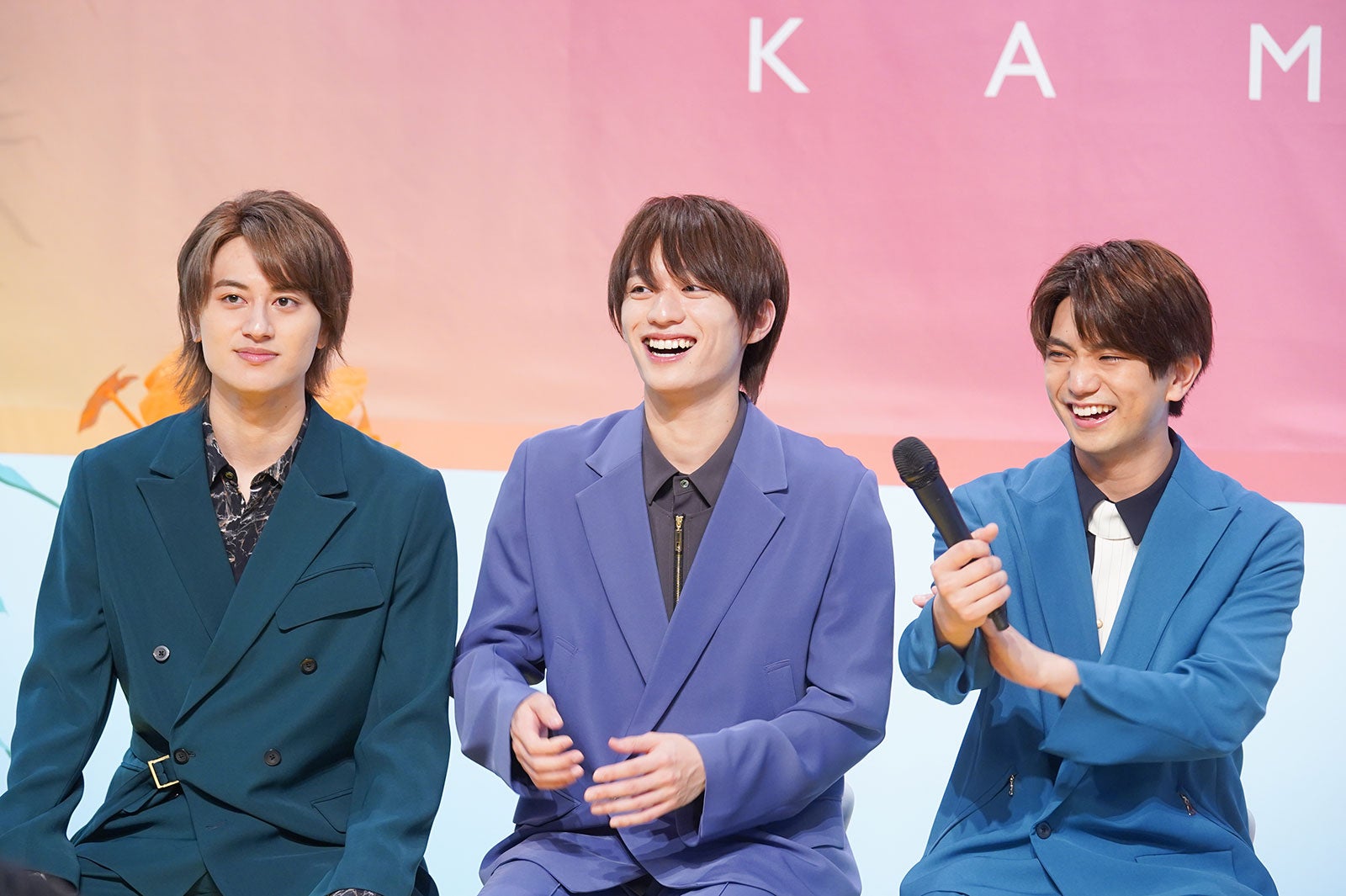 小島健、福本大晴、正門良規（C）読売テレビ