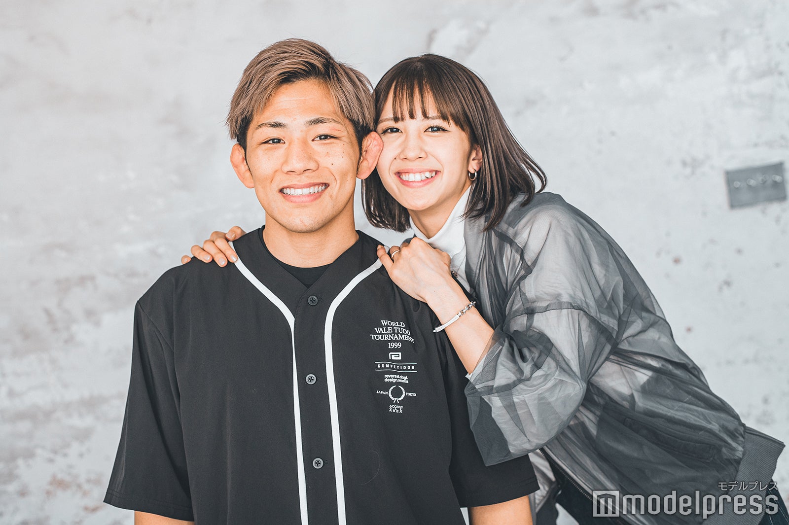 伊藤盛一郎選手、菅原美優選手（C）モデルプレス