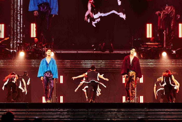 東方神起「さいたまスーパーアリーナ公演」より(提供写真)