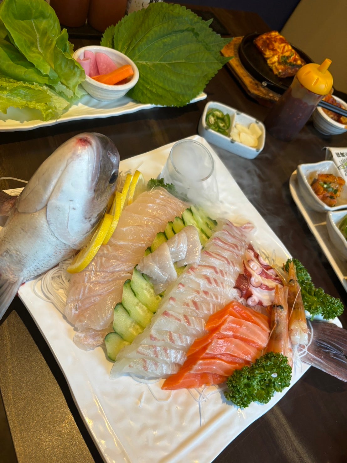 ダイエットになっているお刺身（提供画像）