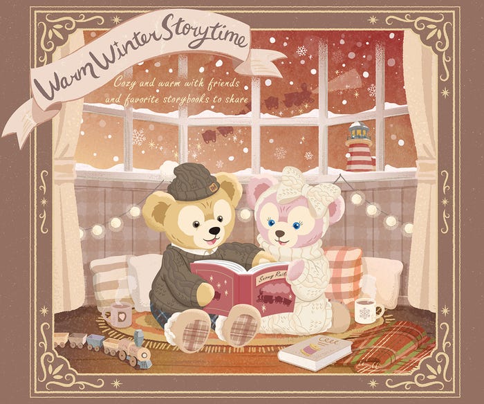 「ウォームウィンター・ストーリータイム」のデザイン(C)Disney