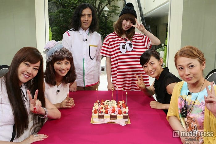 左から:観月ありさ、安田美沙子、又吉直樹(ピース)、きゃりーぱみゅぱみゅ、福田彩乃、佐藤仁美/画像提供:関西テレビ