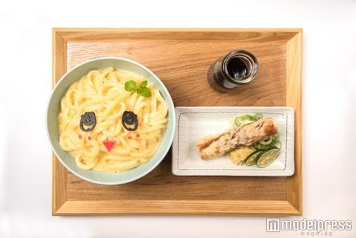 「ふなっしーのつるっ！と汁なしうどん」￥1,480（税抜）（C）ふなっしー