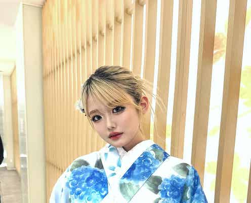「今日好き」25kg減量話題の美女、ミニスカで美脚スラリ 近影に反響続々