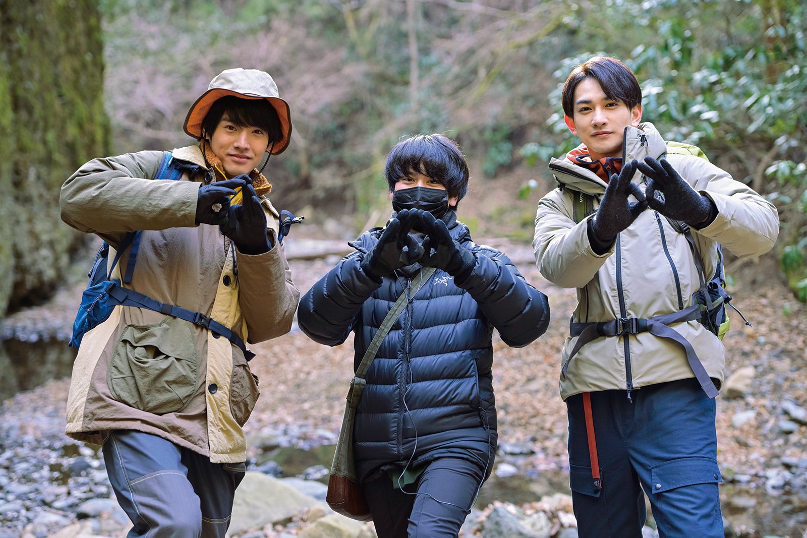 赤楚衛二、風間太樹監督、町田啓太（C）豊田悠／SQUARE ENIX・「チェリまほ THE MOVIE」製作委員会