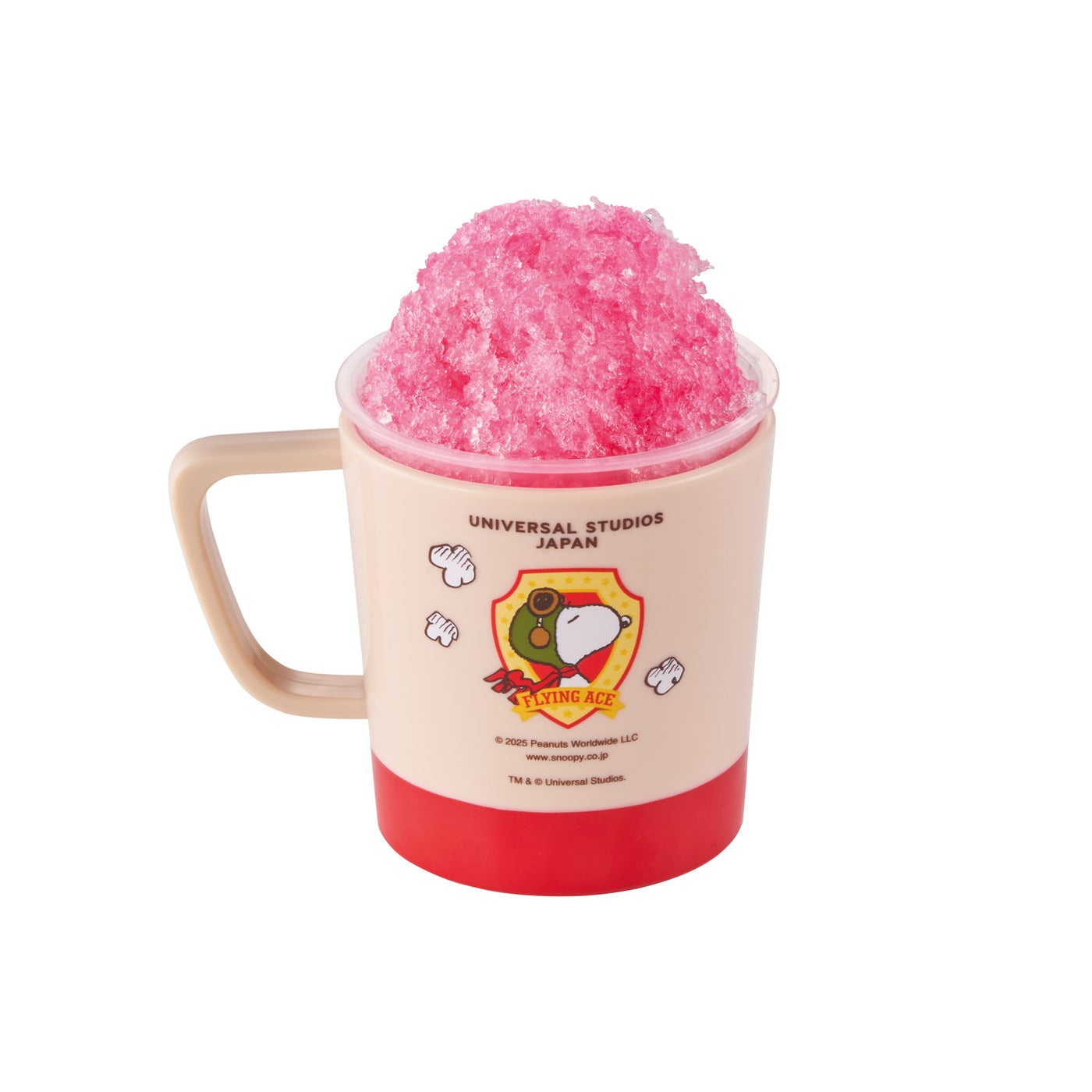 イチゴ・フラッぺ スヌーピーマグカップ付／提供画像：ユー・エス・ジェイ