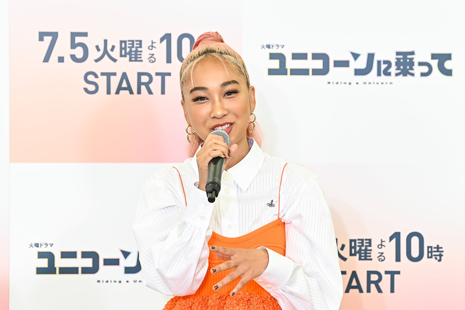 青山テルマ（C）TBS