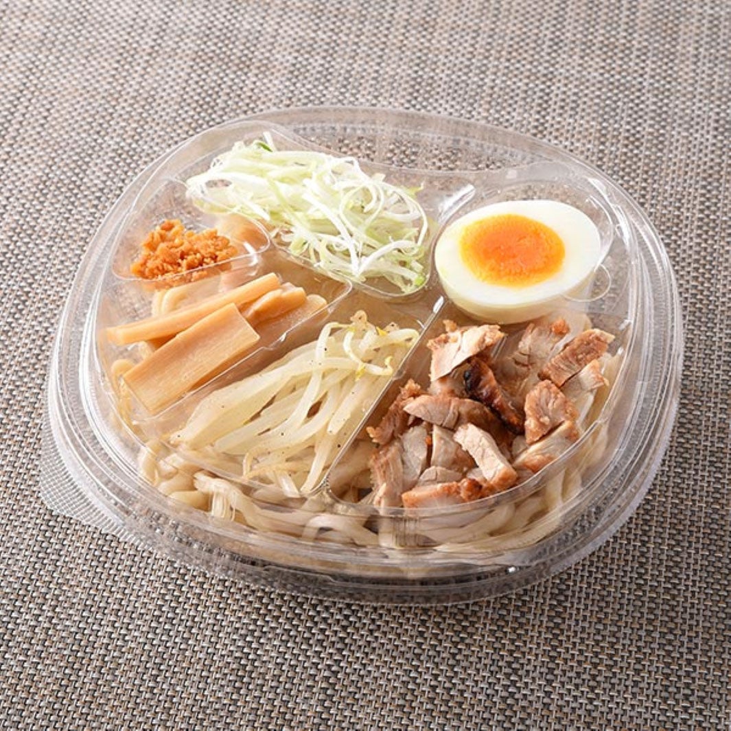 「頑者監修　冷し魚介豚骨まぜそば」税込646円（提供画像）