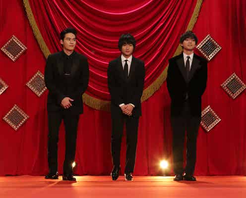 岡田健史・King & Prince永瀬廉ら、黒スーツでレッドカーペット闊歩 仲睦まじく談笑も<第44回日本アカデミー賞>
