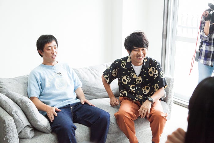 さらば青春の光(左から)森田哲矢、東ブクロ(C)日本テレビ