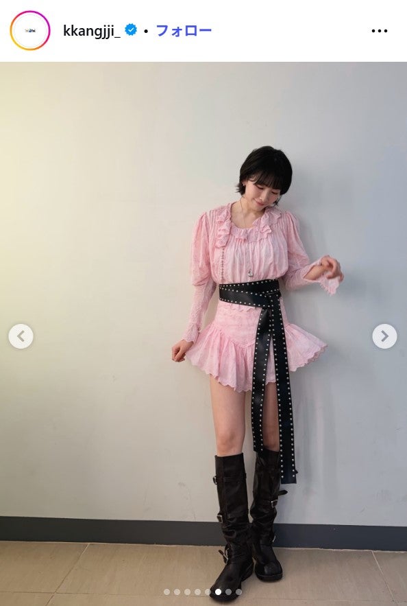 知英Instagramより