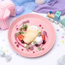 ちびちびうさまる すやすや おくるみクレープ1,430円(C)sakumaru/LINE