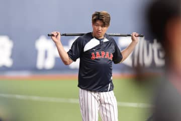 侍ジャパン 村上宗隆が合流 大谷、菅野、鈴木らと調整