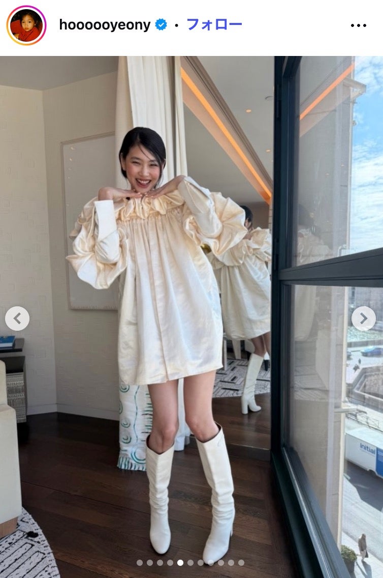 チョン・ホヨン公式Instagramより