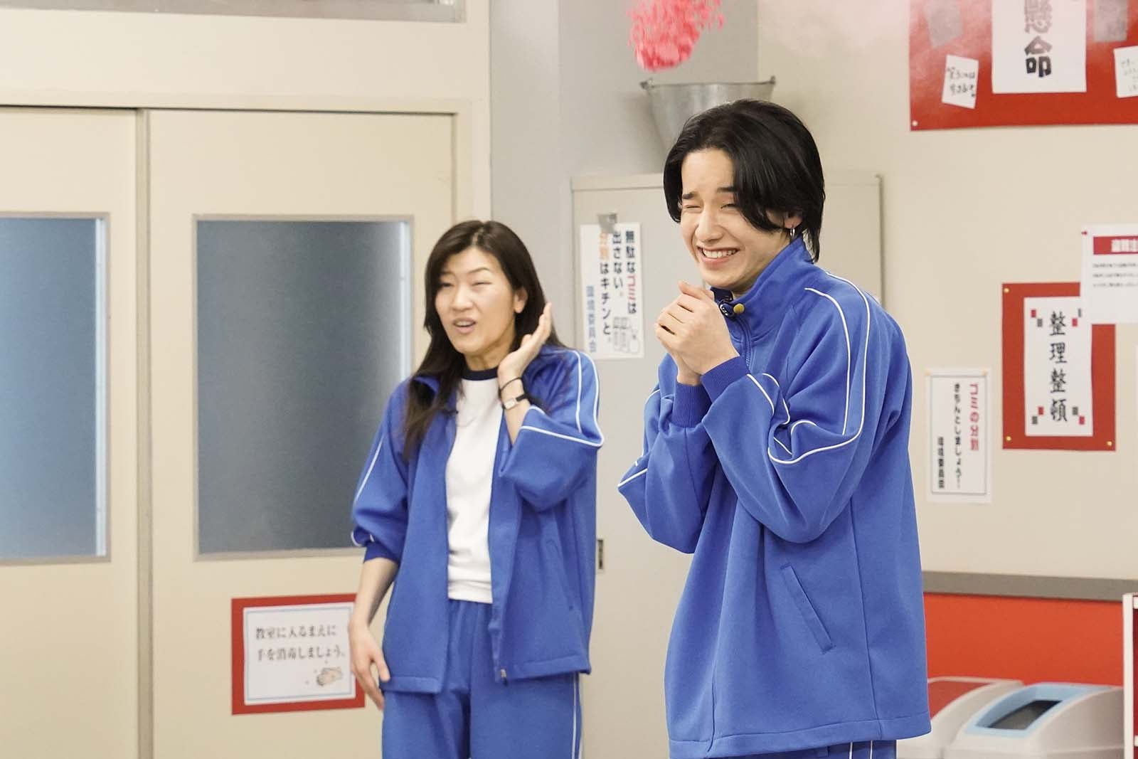 ヒコロヒー、佐藤景瑚（C）日本テレビ