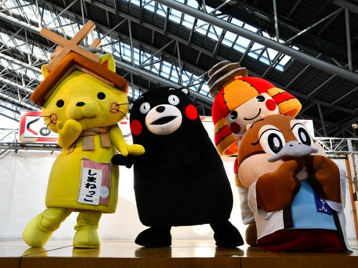 「くまモンファン感謝祭2023 in OSAKA」＝11月3日、大阪市