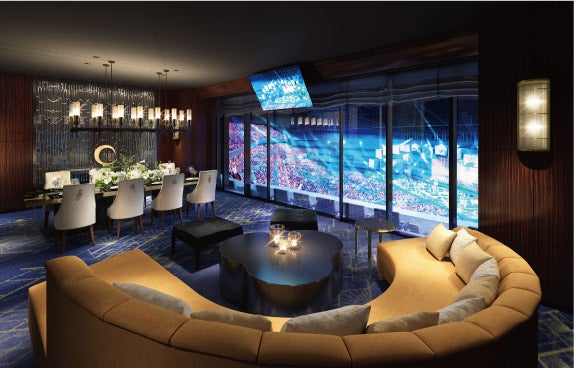 室内からライブが鑑賞できるVIPボックス（提供画像）