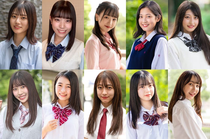 女子高生ミスコン 全国ファイナリスト10人を発表 今年の 日本一かわいい女子高生 は モデルプレス