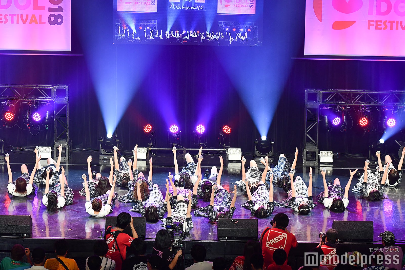 ラストアイドルファミリー「TOKYO IDOL FESTIVAL 2018」 （C）モデルプレス