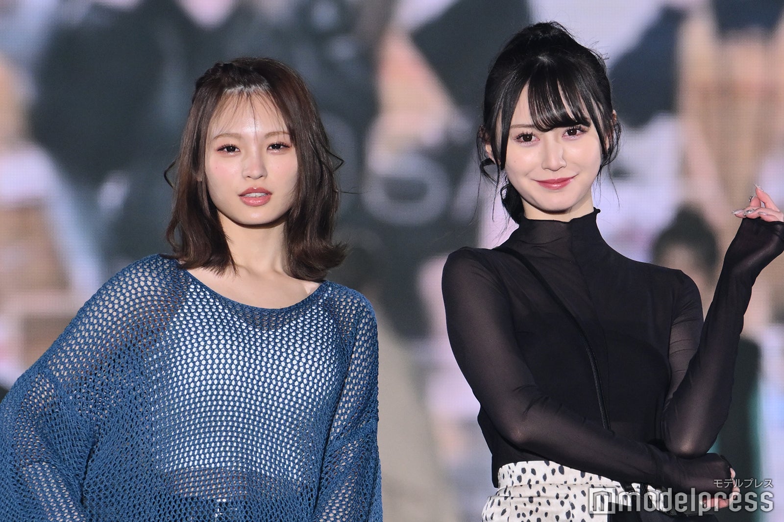 新澤菜央、山本望叶「関コレ 2023 S／S」より（C）モデルプレス