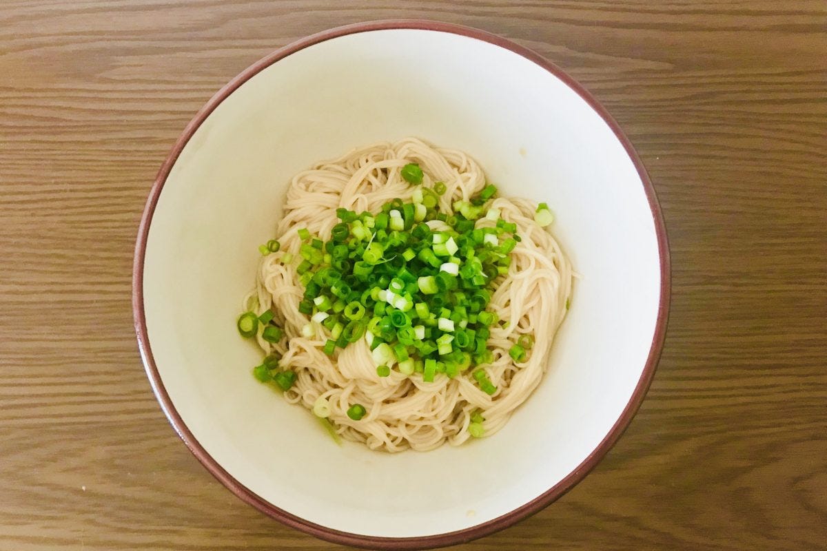油そばそうめん