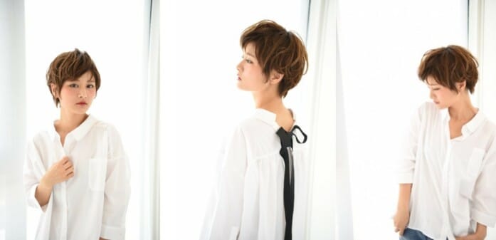 おすすめ1：美フォルムなハンサムショートで絶壁をカバー（画像提供：bangs［バングス］）