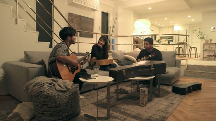 健司、春花、悠介「TERRACE HOUSE TOKYO 2019-2020」9th WEEK(C)フジテレビ/イースト・エンタテインメント