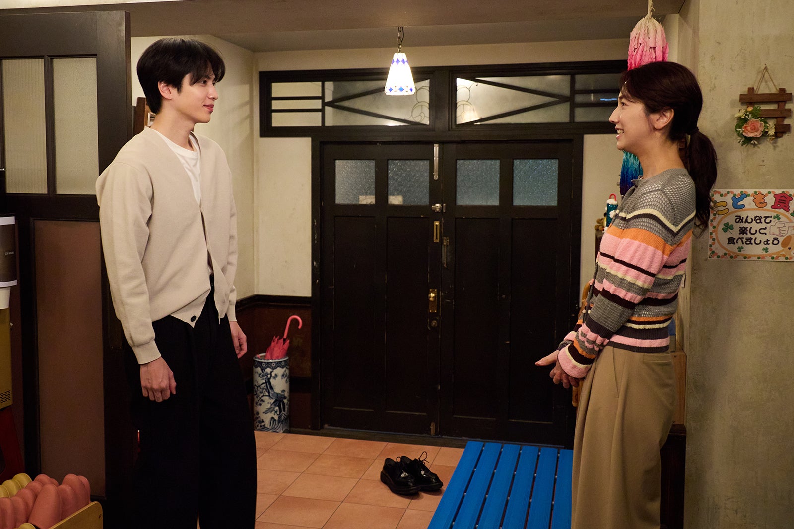 志尊淳、仁村紗和「10回切って倒れない木はない」第2話（C）日本テレビ