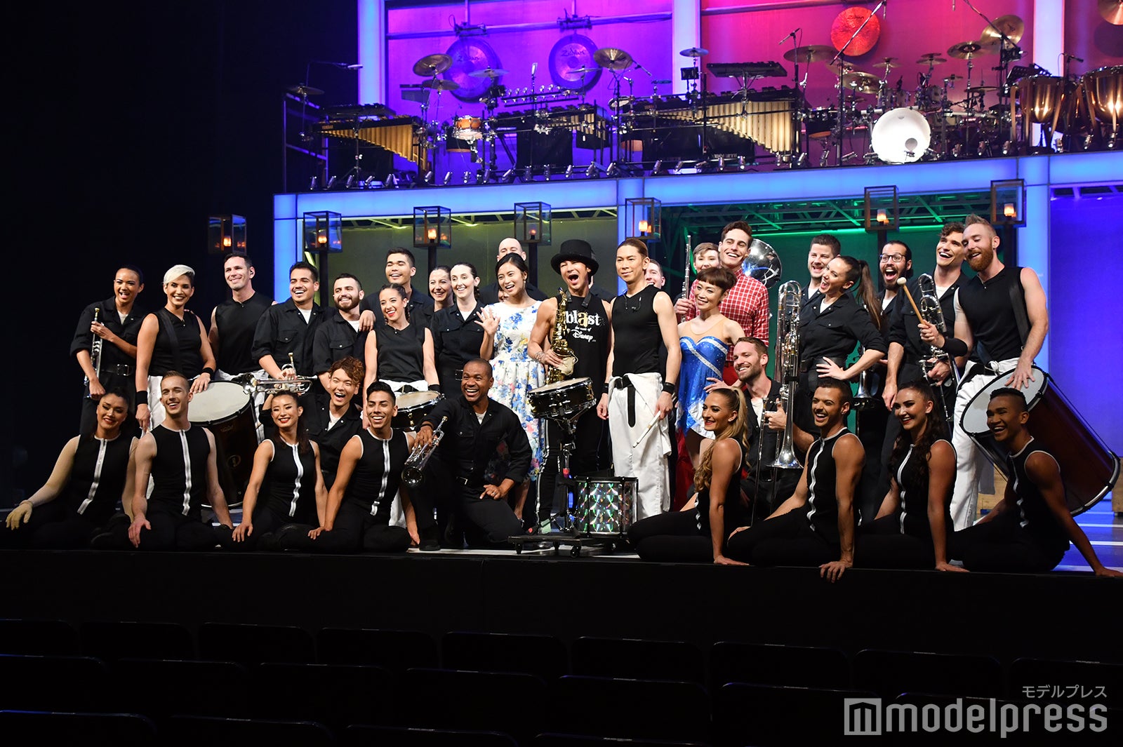 「ブラスト！：ミュージック・オブ・ディズニー」プレスコールの様子（C）モデルプレス