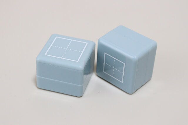 文字練習用マス目スタンプ（15mm／20mm