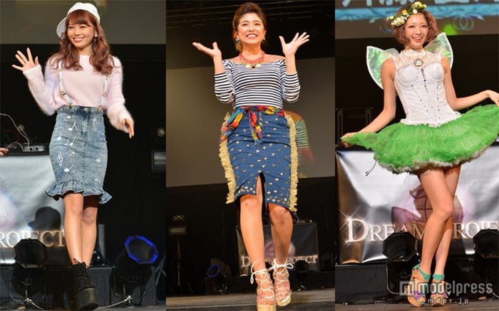 かつてギャルイベントで共演した(左から)鈴木あや、今井華、斉藤夏海
