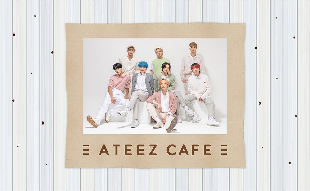 ATEEZカフェ（提供画像）