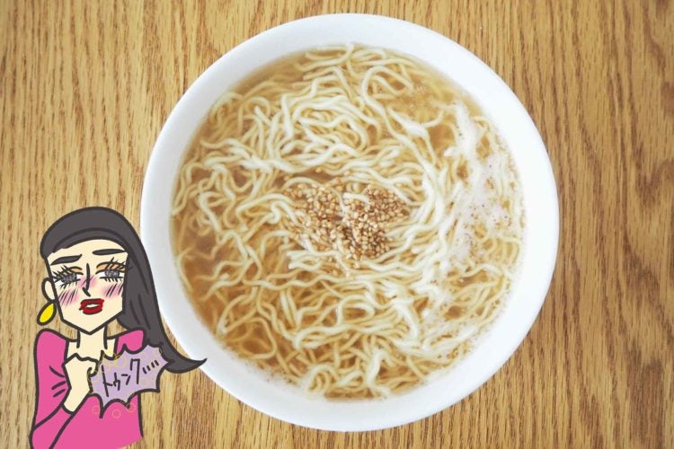 たらばがに風味ラーメン塩味