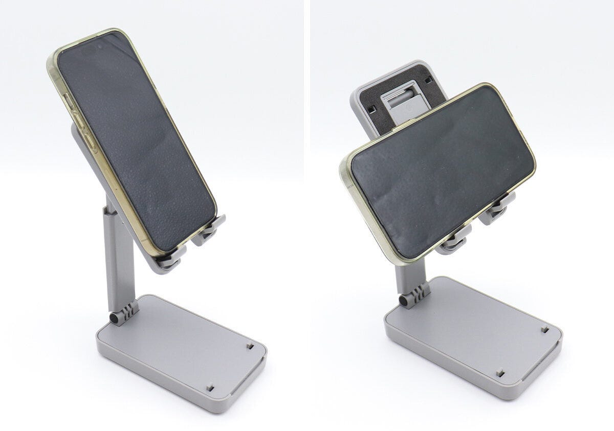 ダイソーの折り畳み式スマホスタンド