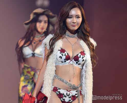 「nuts」れいたぴ(山田麗華)、美ボディ際立つ華やかランジェリー姿 「ミスマガジン2022」ベスト16でも話題<TGC teen 2022 Osaka>