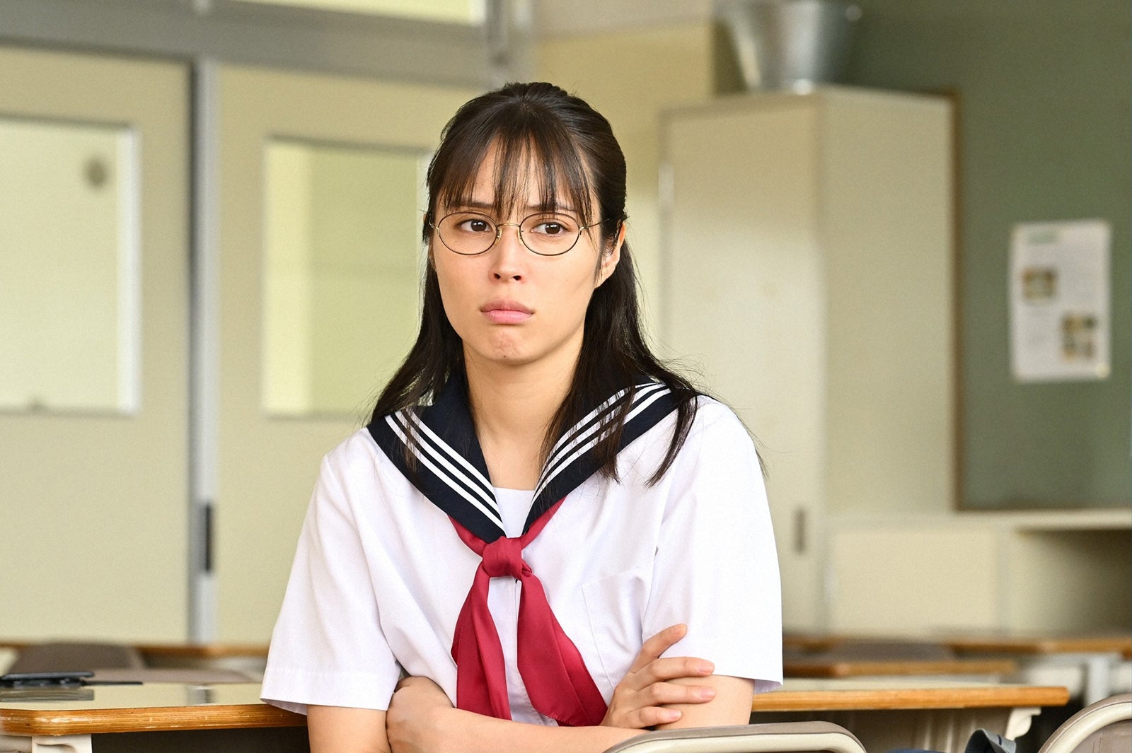 広瀬アリス「マイ・セカンド・アオハル」第1話より（C）TBS