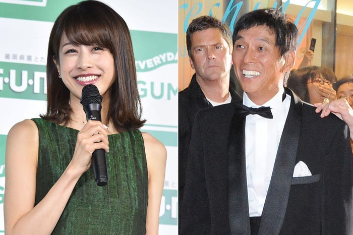 加藤綾子(C)モデルプレス/明石家さんま(写真:getty images)