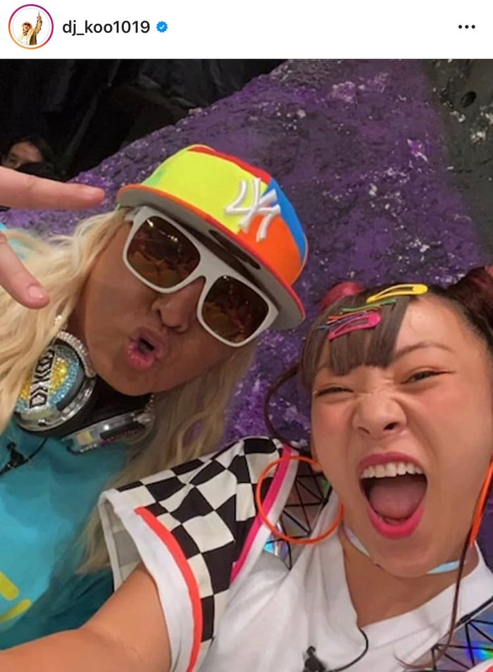 Dj Koo フワちゃん映え テンション上がる2shot公開し反響 最強 最強 元気をもらえる モデルプレス Dj Koo フワちゃん映え テンション上がる2shot公開し反響 最強 最強 元気をもらえる モデルプレス
