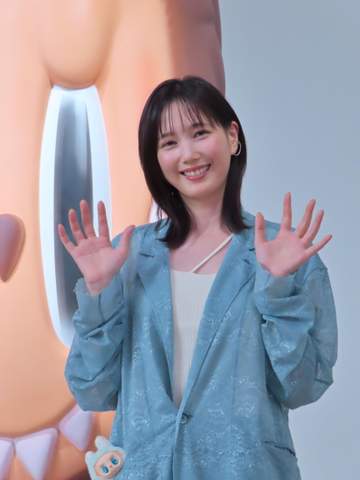 本田翼がLABUBU（ラブブ）イベントで大興奮 お気に入りのキャラに「めちゃくちゃカワイイ」