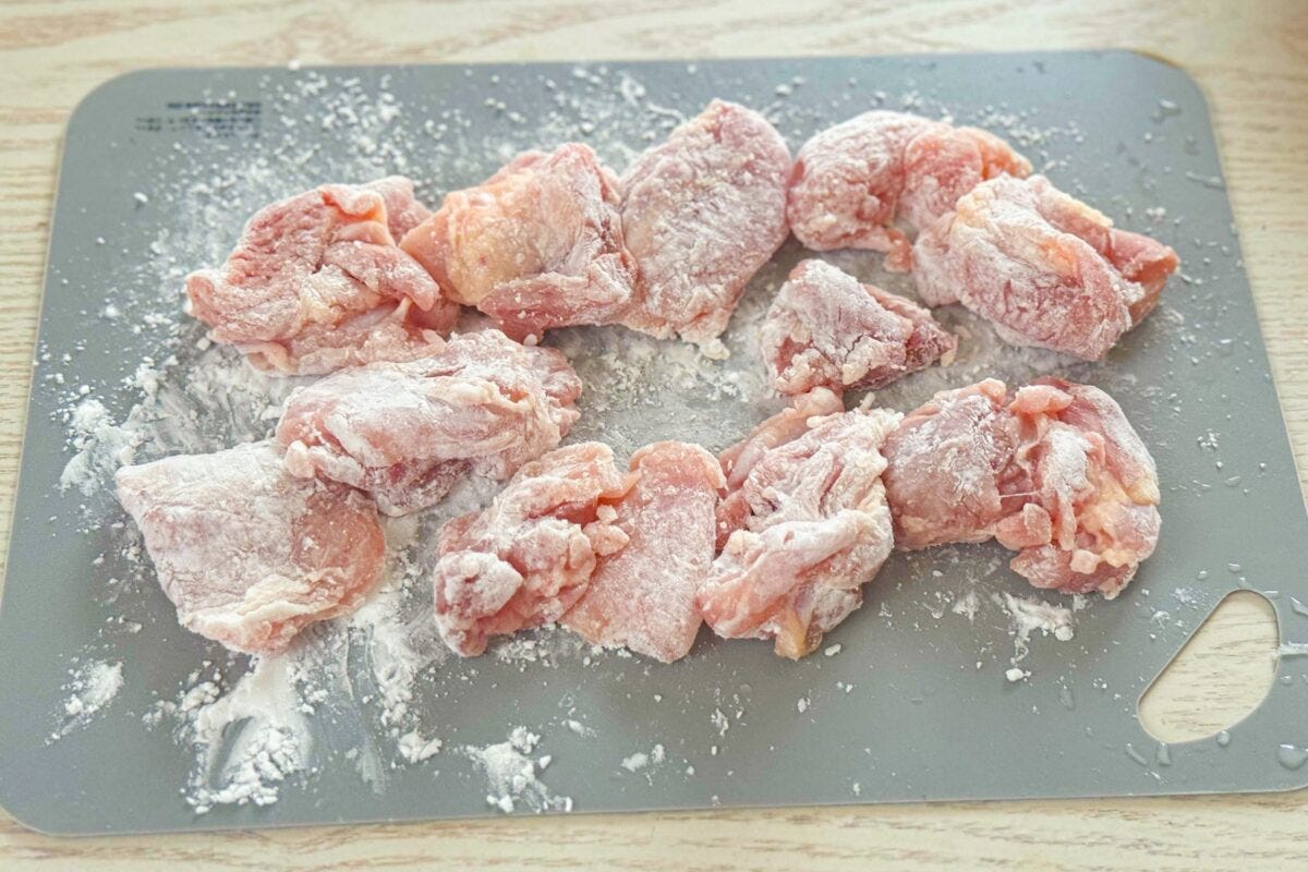 鶏肉の梅てり焼き