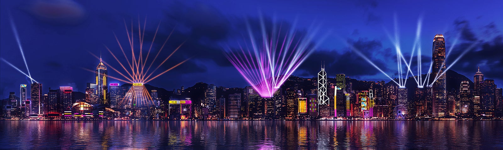 新バージョン「シンフォニー・オブ・ライツ」／画像提供：香港政府観光局