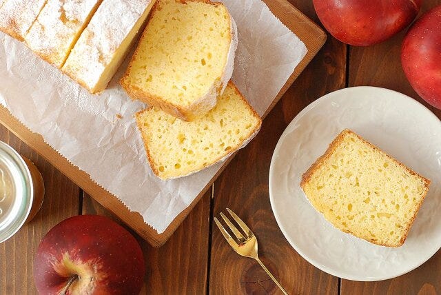 りんごのヨーグルトケーキ レシピ 出来上がり りんごのヨーグルトケーキ レシピ 出来上がり